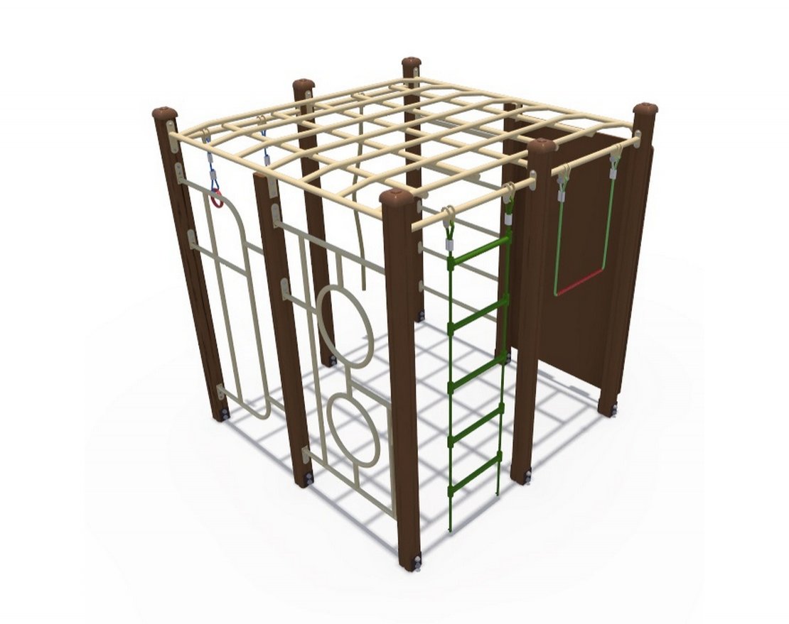Детский спортивный комплекс Браун Скалодром ДСК 04173 - вид 2