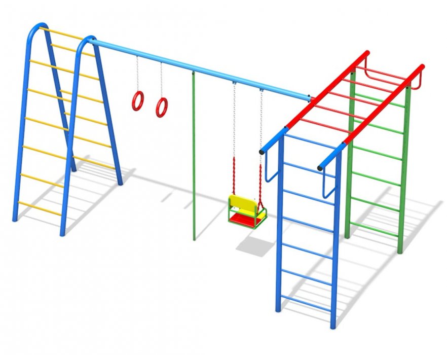 Детский спортивный комплекс Комби 6 - вид 2