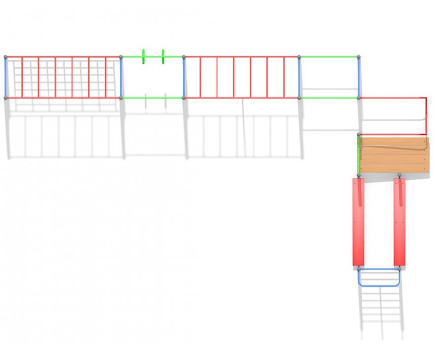 Детский спортивный комплекс Штурм - вид 2